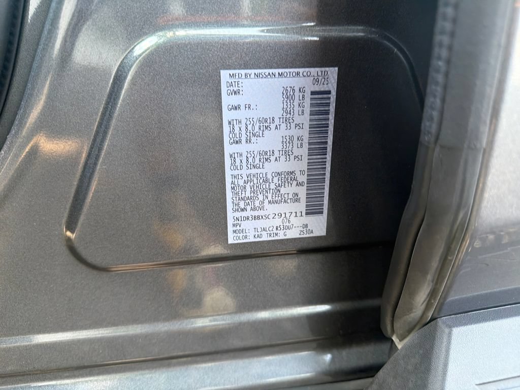 Used 2025 Nissan Pathfinder SV w/ SV Premium Package FWD image 33