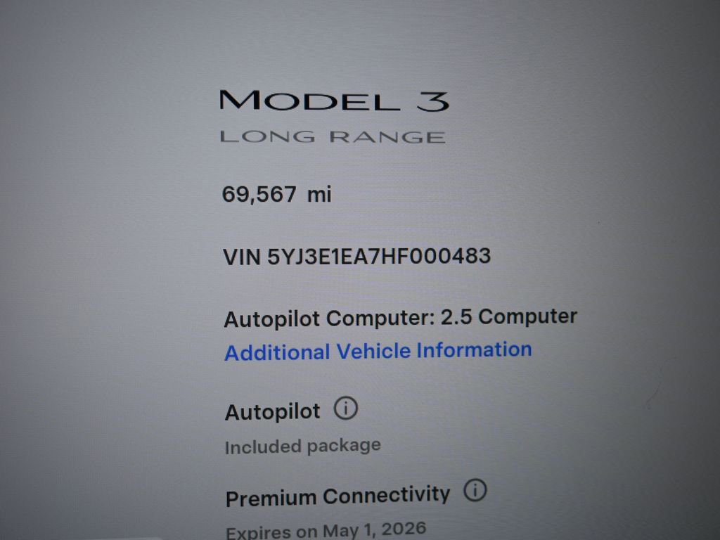 Used 2017 Tesla Model 3 Long Range image 20