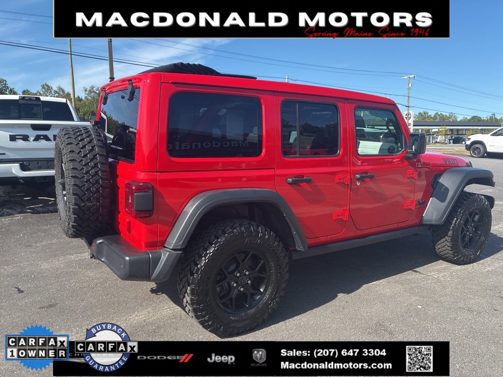 Used 2024 Jeep Wrangler Willys image 7