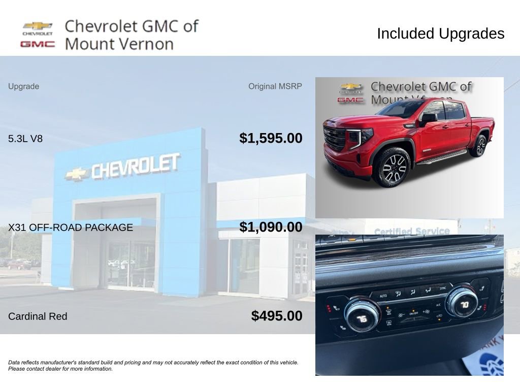 Used 2023 GMC Sierra 1500 Elevation w/ X31 Off-Road Package image 6