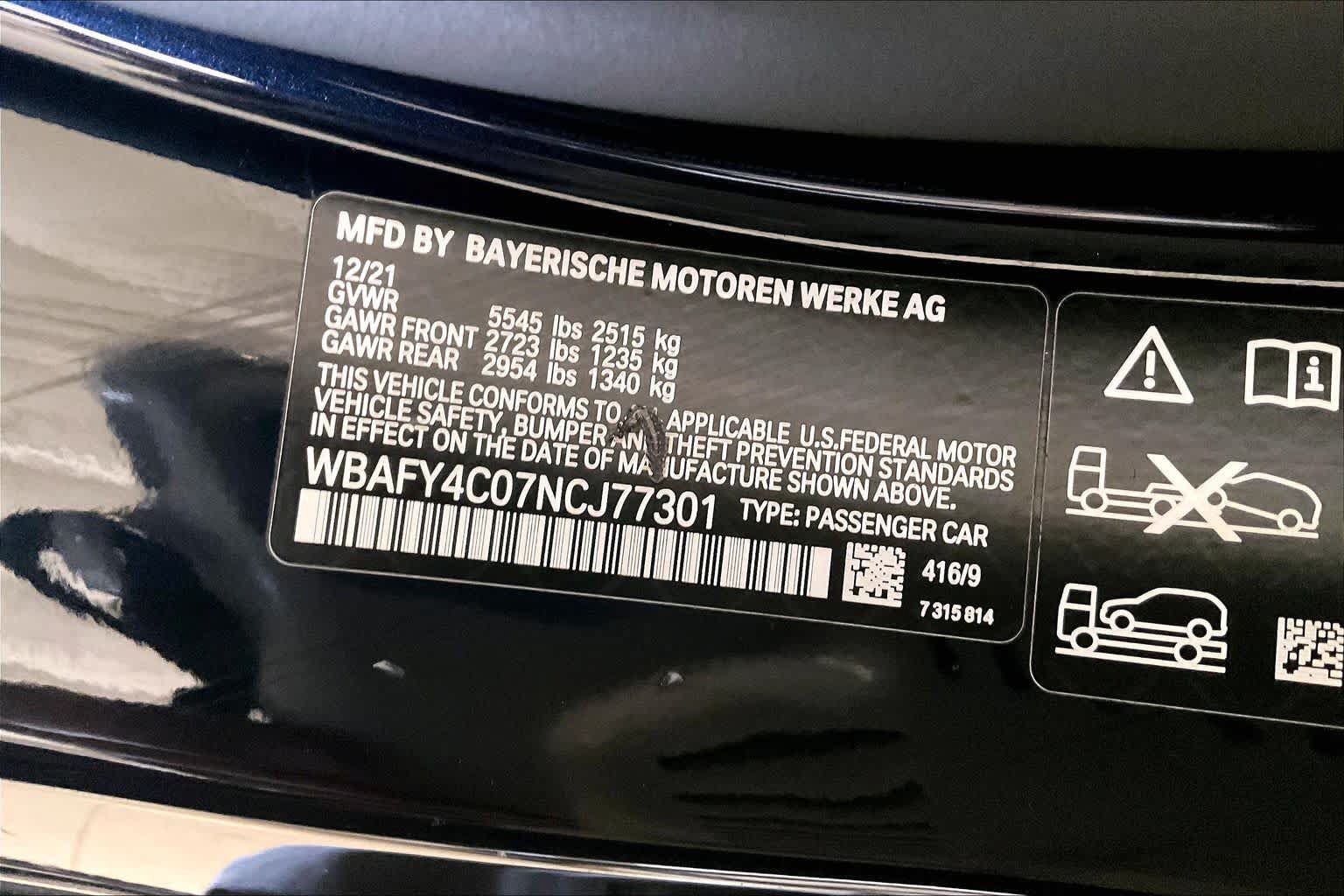 Used 2022 BMW M850i xDrive Convertible w/ Driving Assistance Package AWD/4WD image 31