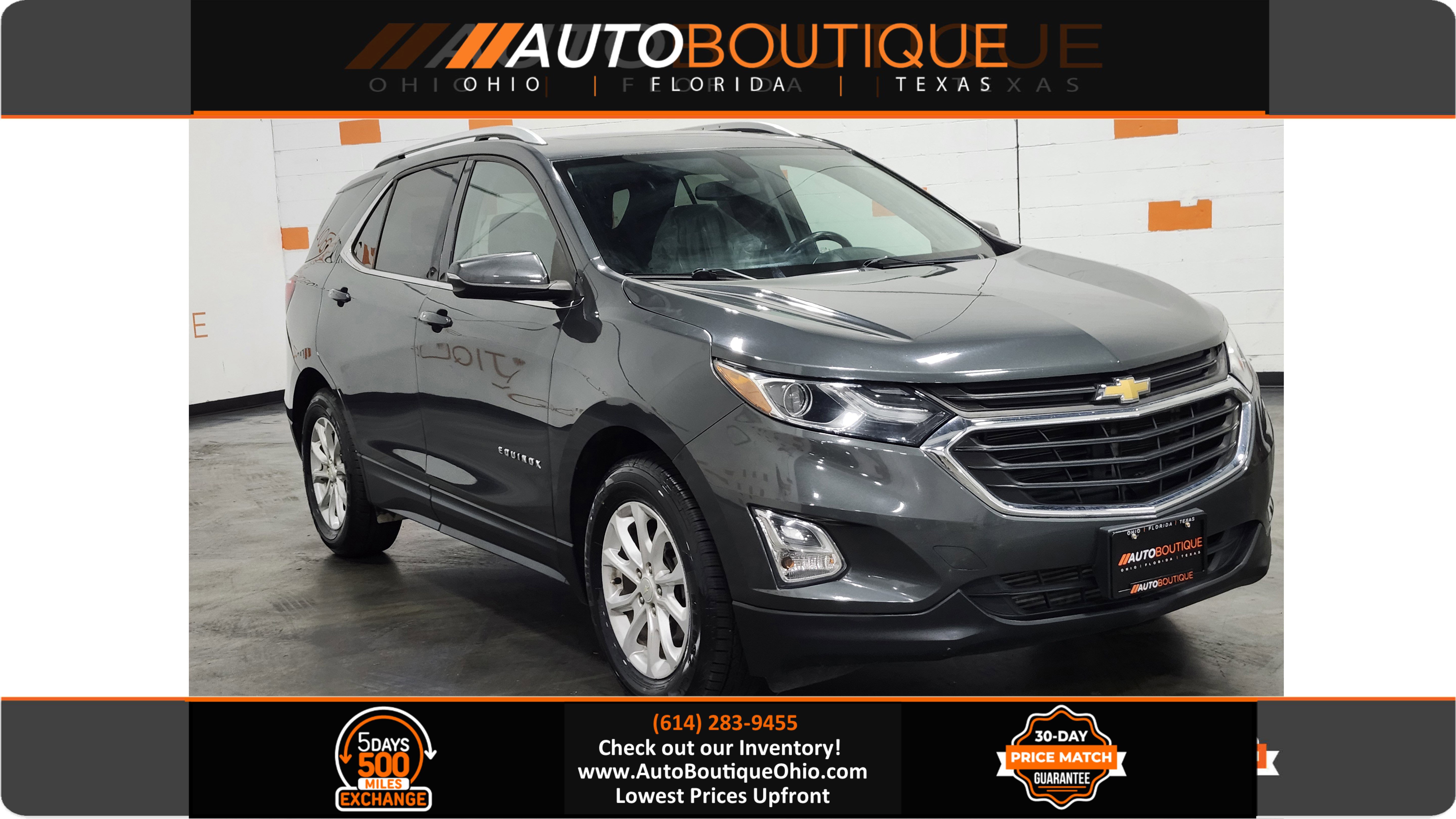 Used 2019 Chevrolet Equinox LT w/ Sun & Navigation Package