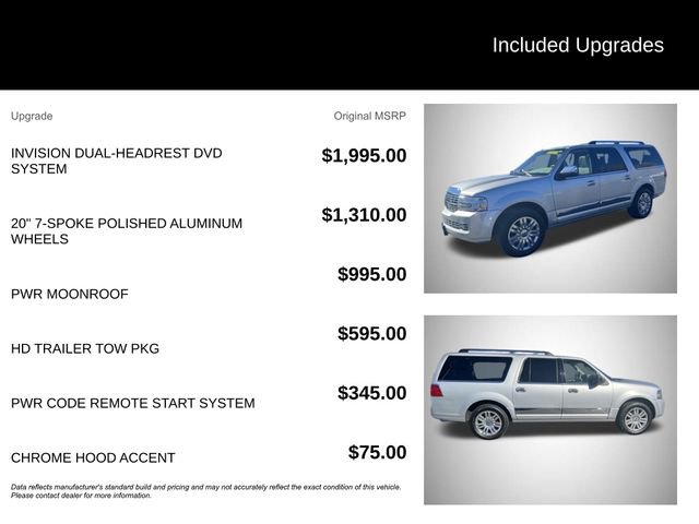 Used 2013 Lincoln Navigator L 4WD w/ HD Trailer Tow Pkg image 7