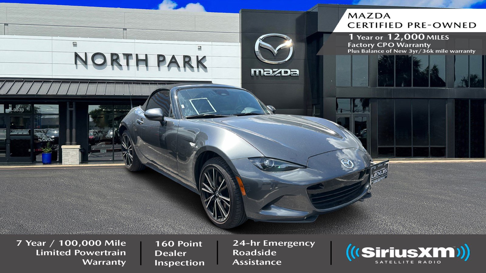 Certified 2025 MAZDA MX-5 Miata Grand Touring RWD video 1