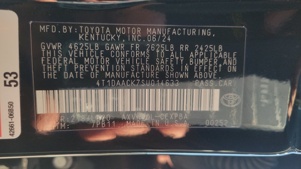 Certified 2025 Toyota Camry XSE FWD image 24