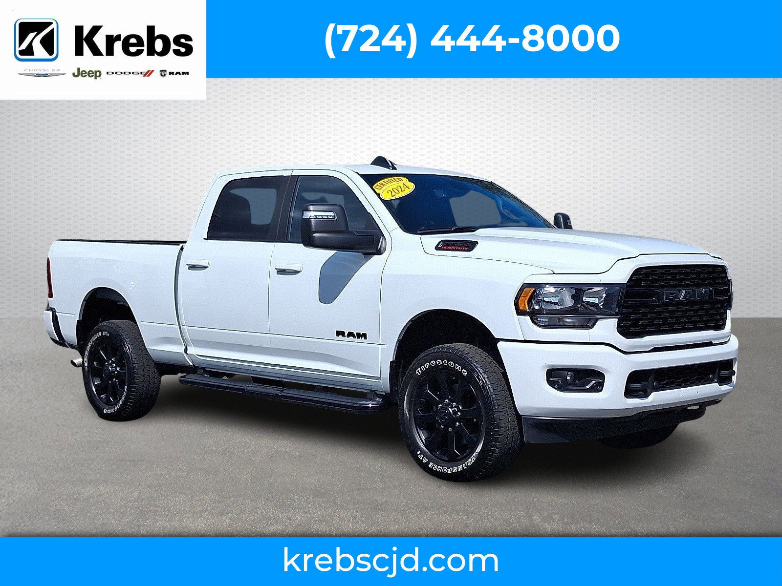 Certified 2024 RAM 2500 Big Horn w/ Night Edition