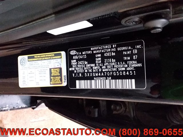 Used 2015 Kia Optima LX image 20