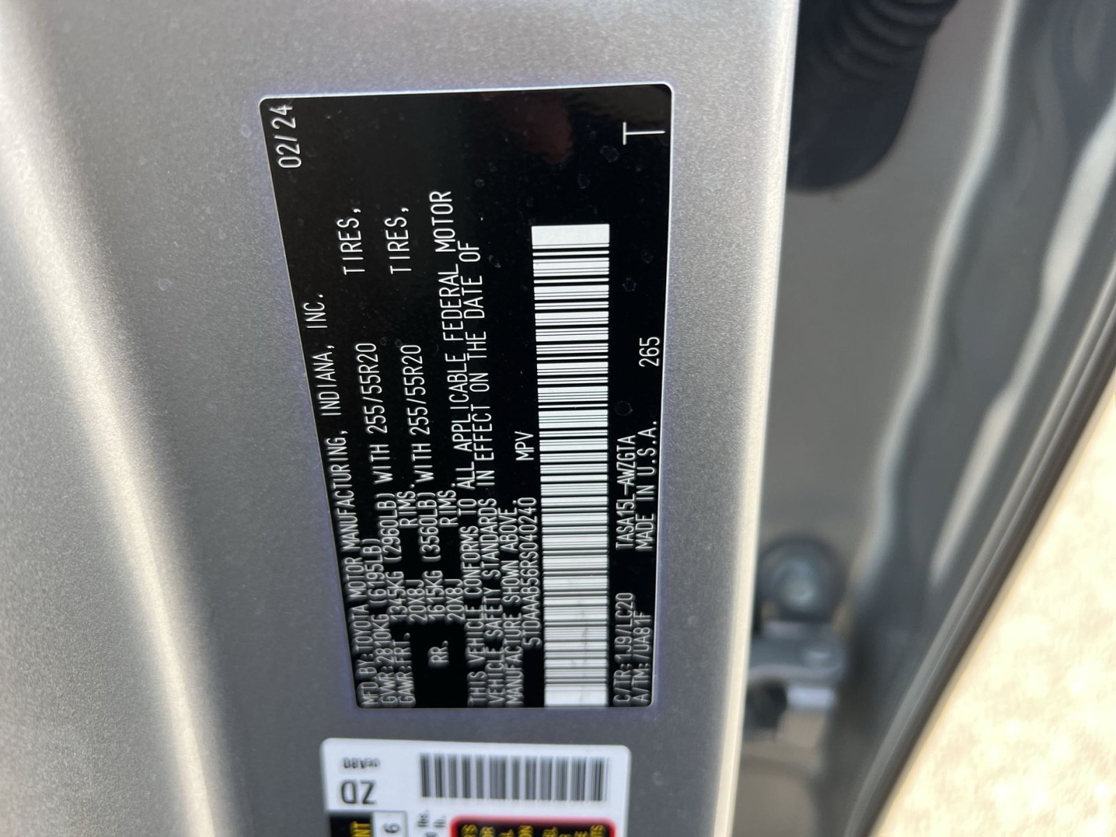 Used 2024 Toyota Grand Highlander AWD image 28