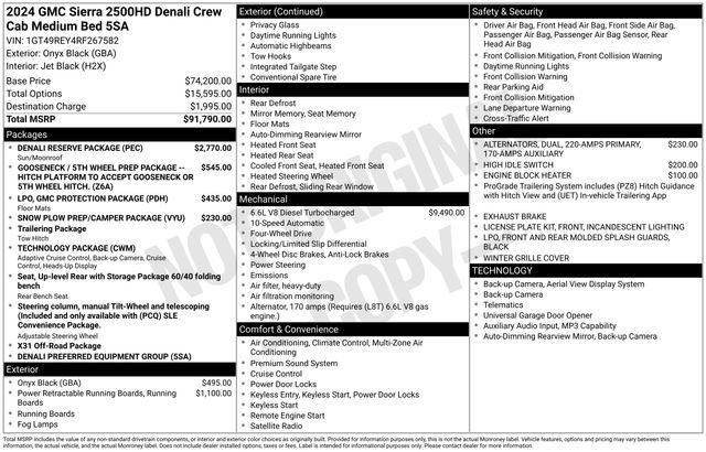 Used 2024 GMC Sierra 2500 Denali w/ Denali Reserve Package image 7