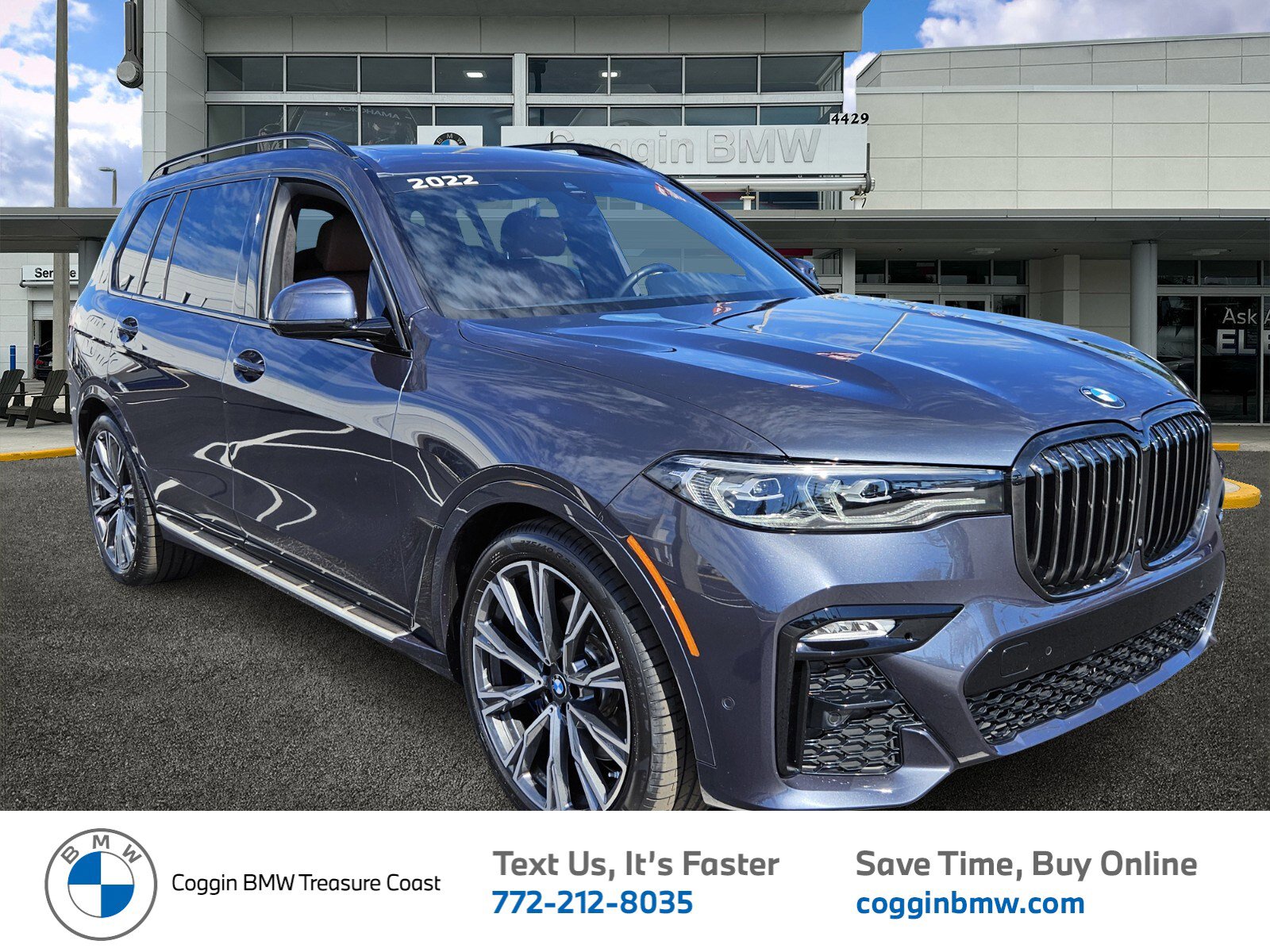 Certified 2022 BMW X7 xDrive40i w/ M Sport Package