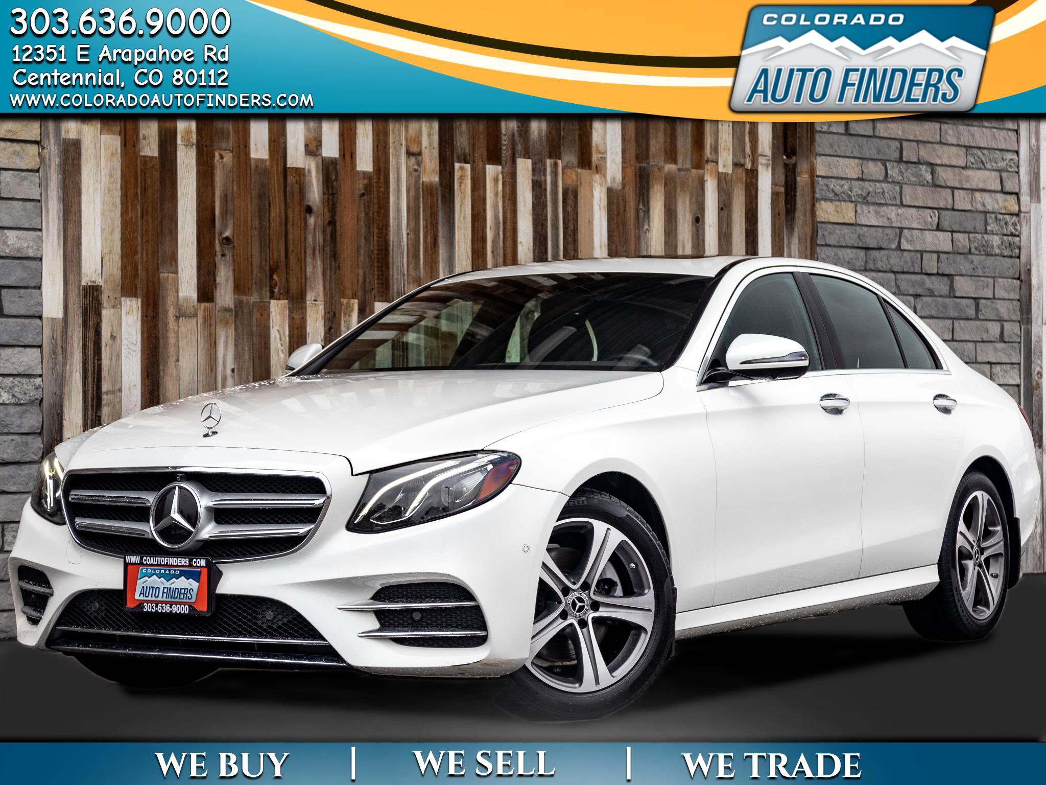 Used 2019 Mercedes-Benz E 300 4MATIC w/ Premium 1 Package