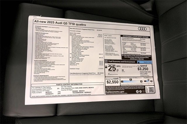 New 2025 Audi Q5 2.0T Premium Plus image 14