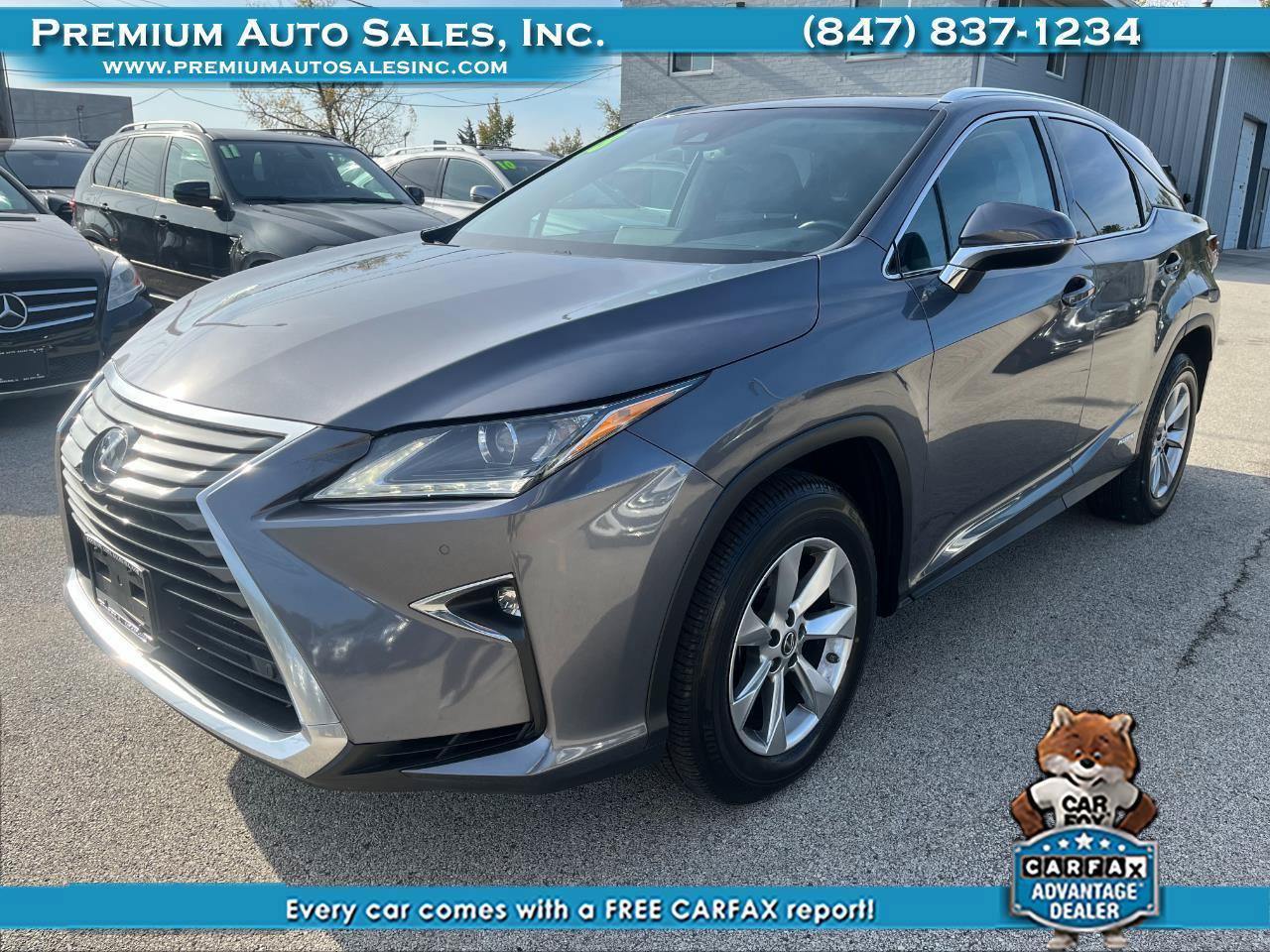 Used 2018 Lexus RX 450h AWD w/ Premium Package image 1