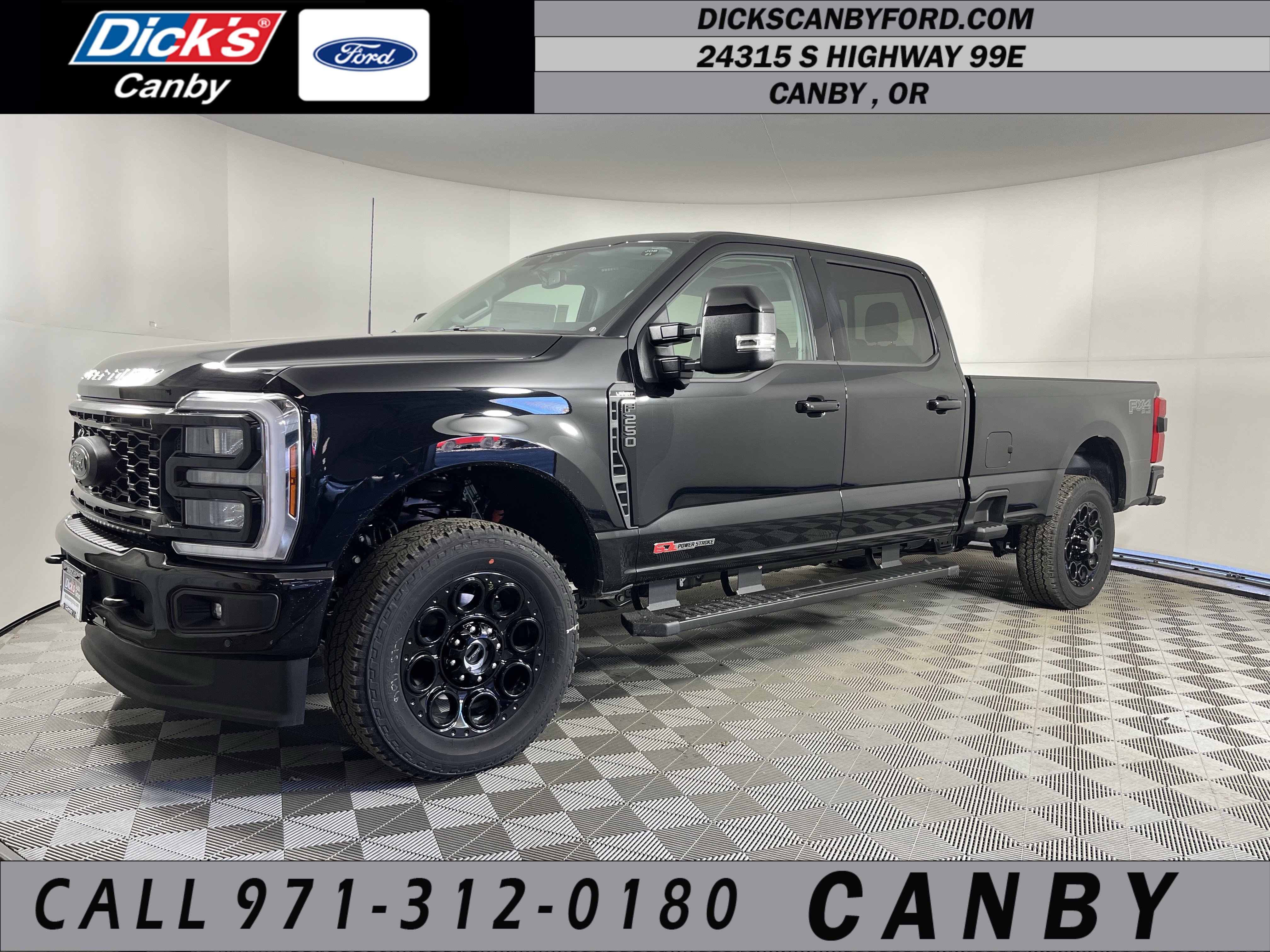New 2026 Ford F250 Lariat w/ Black Appearance Package image 1