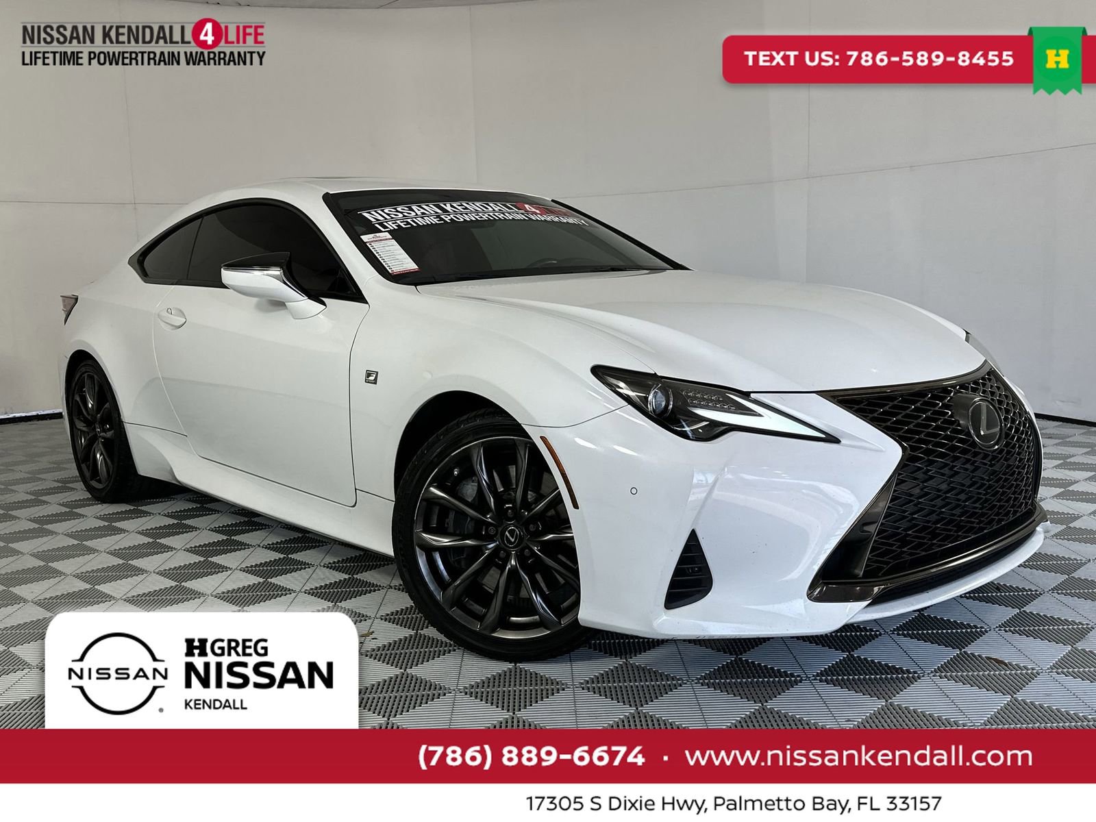 Used 2019 Lexus RC 300 F Sport w/ Accessory Package