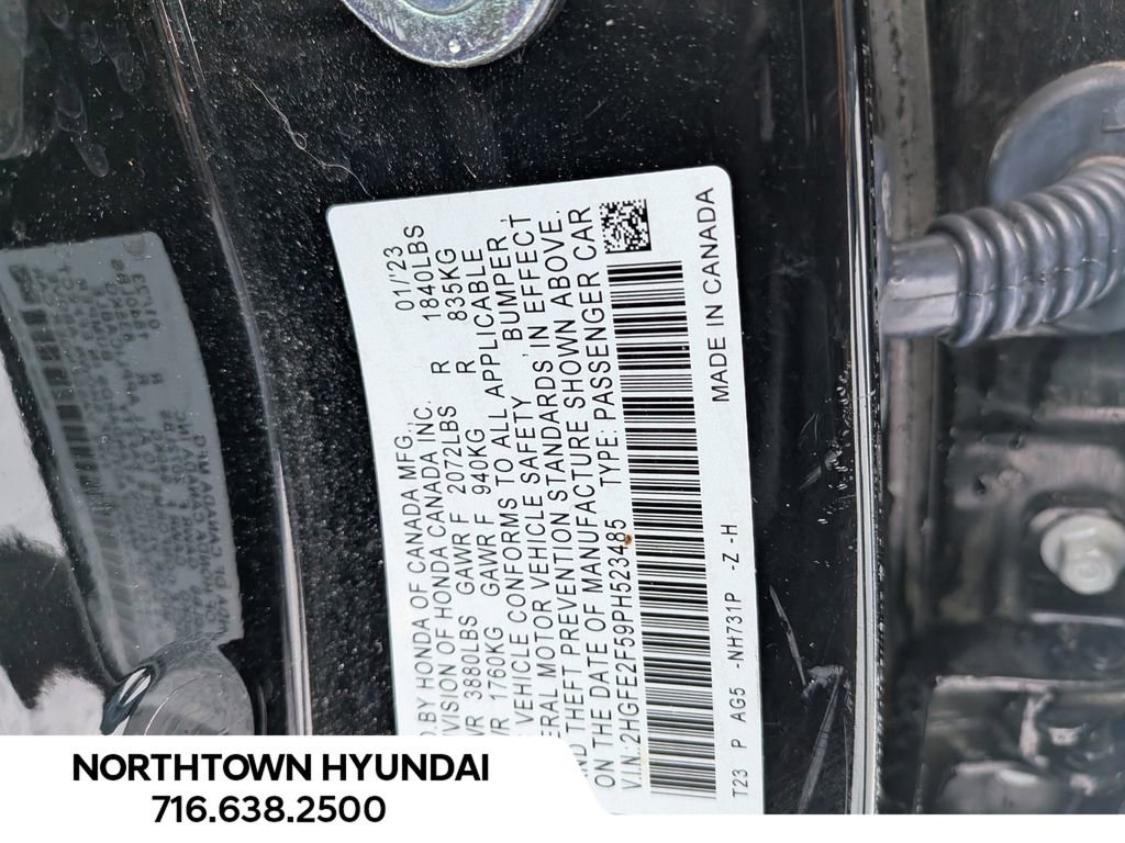 Used 2023 Honda Civic Sport image 35