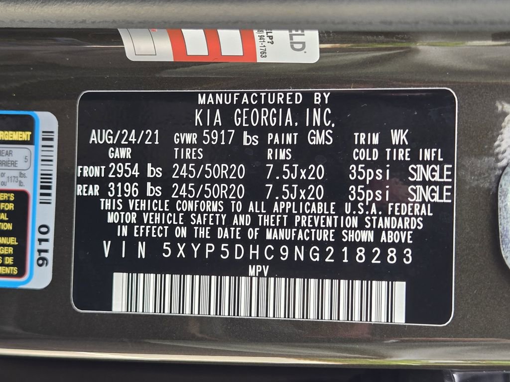 Used 2022 Kia Telluride SX w/ SX Prestige Package AWD/4WD image 35