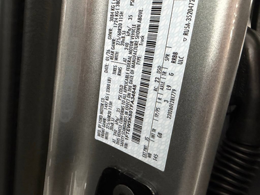 Used 2026 Ford F150 Lariat w/ Equipment Group 501A Mid RWD image 36