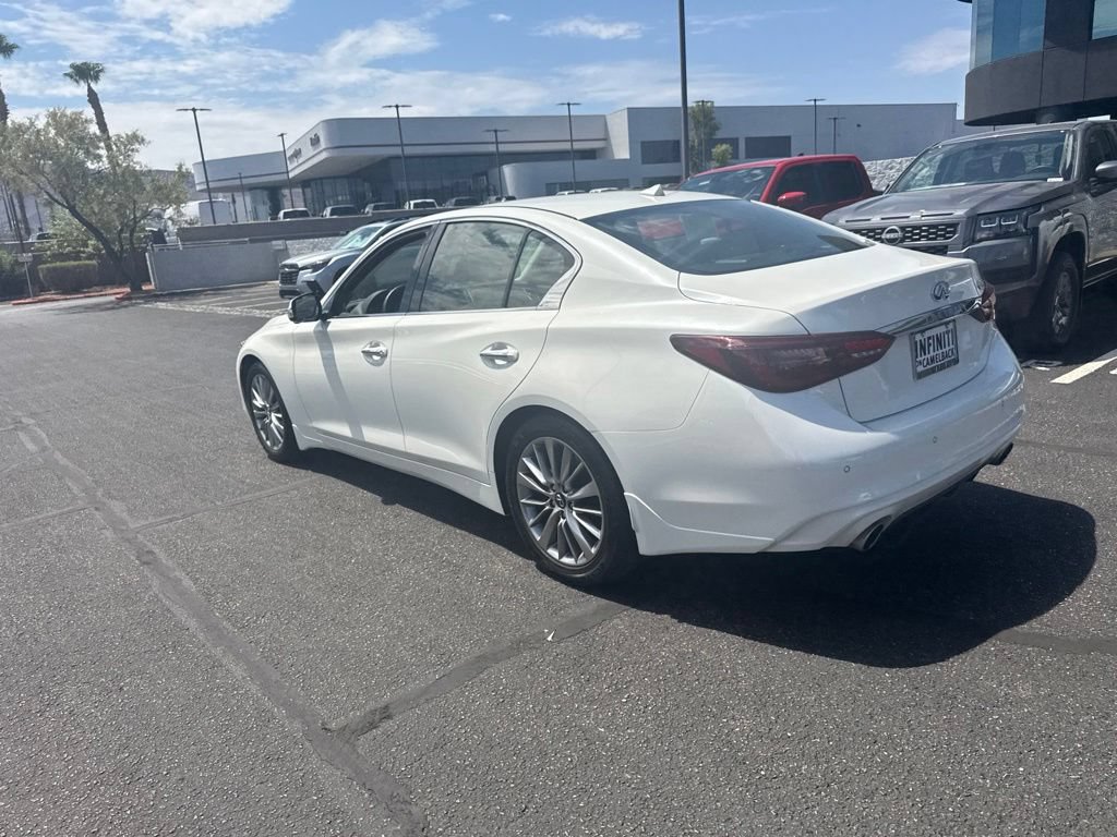 Used 2024 INFINITI Q50 Luxe RWD image 14