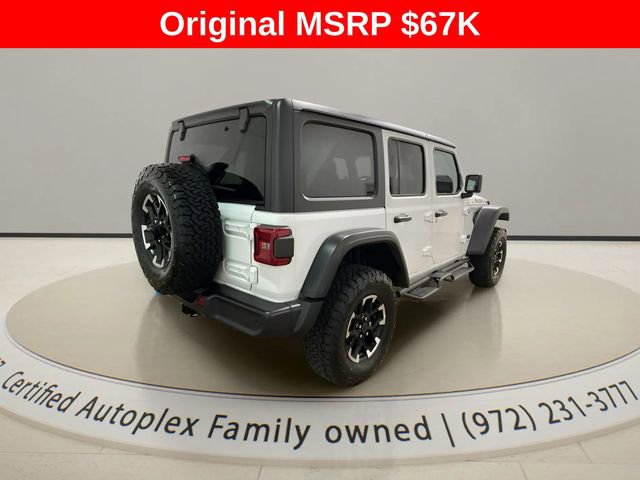Used 2025 Jeep Wrangler Unlimited Rubicon 4xe w/ Safety Group image 5