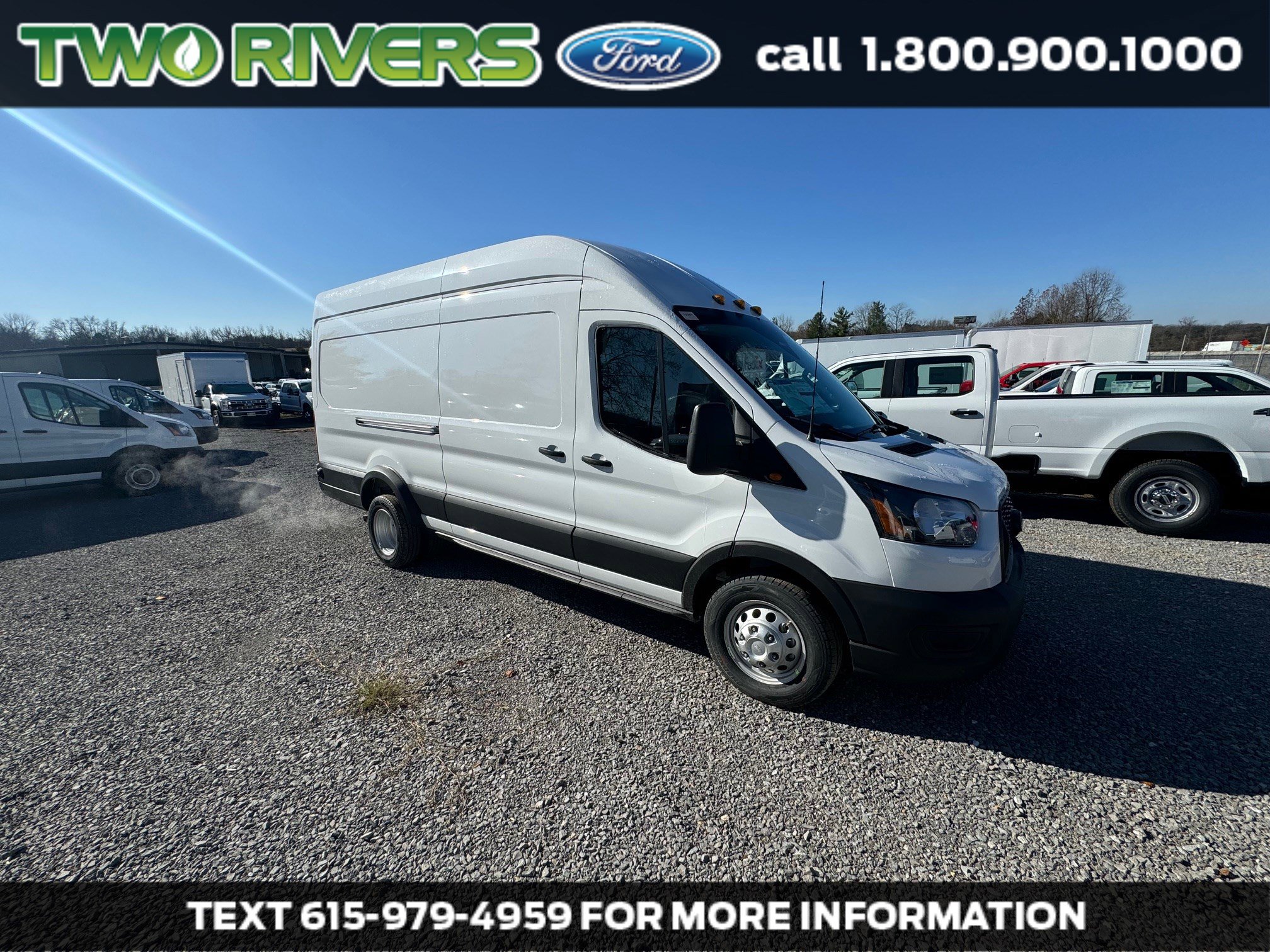 New 2026 Ford Transit 350 148 High Roof Extended DRW image 1