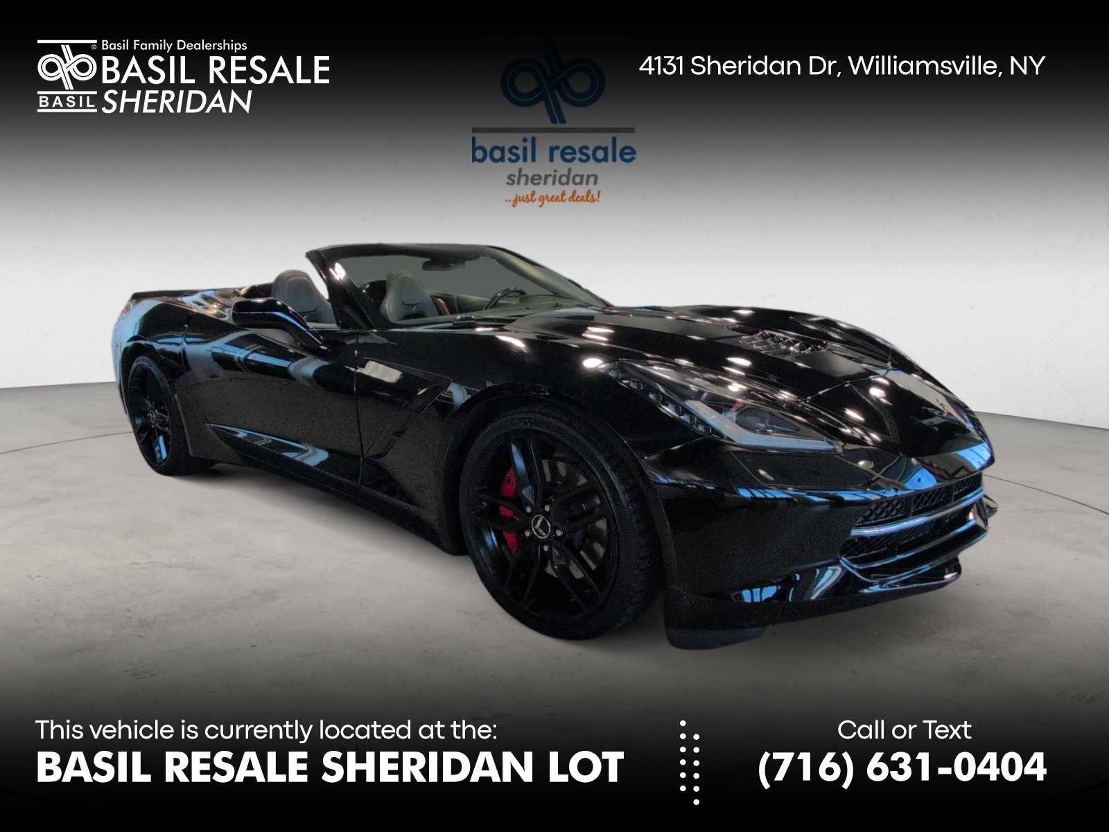 Used 2015 Chevrolet Corvette Stingray Convertible w/ 3LT Preferred Equipment Group