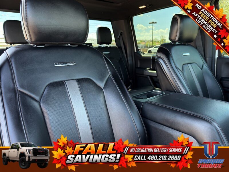 Used 2018 Ford F350 Platinum w/ Platinum Ultimate Package AWD/4WD image 31