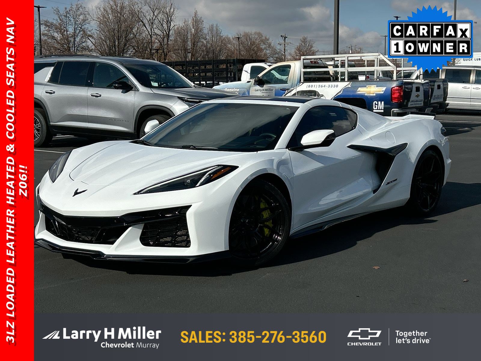 Used 2023 Chevrolet Corvette Z06 w/ Stealth Interior Trim Package
