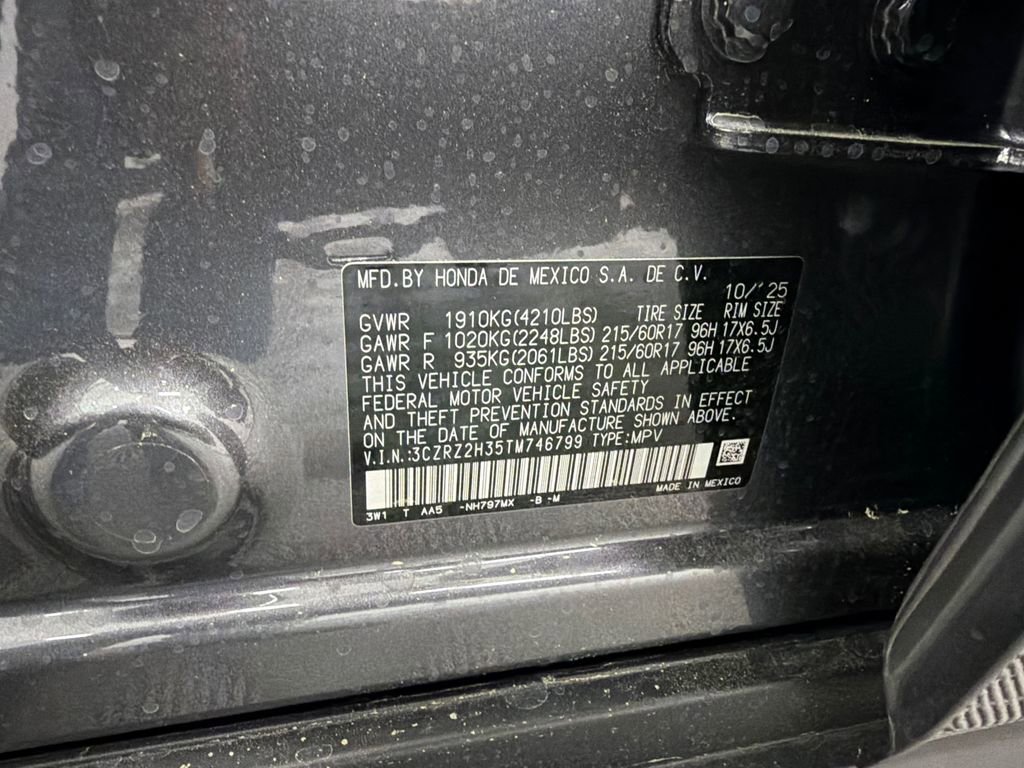 New 2026 Honda HR-V LX image 32