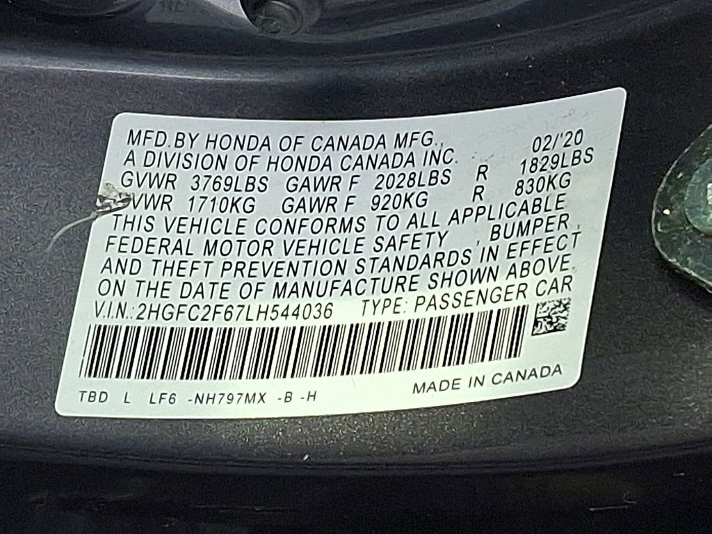 Used 2020 Honda Civic LX image 25