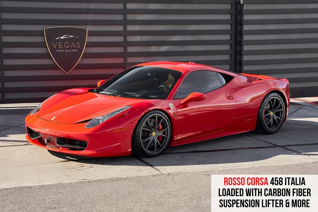 Used 2013 Ferrari 458 Italia Coupe image 1