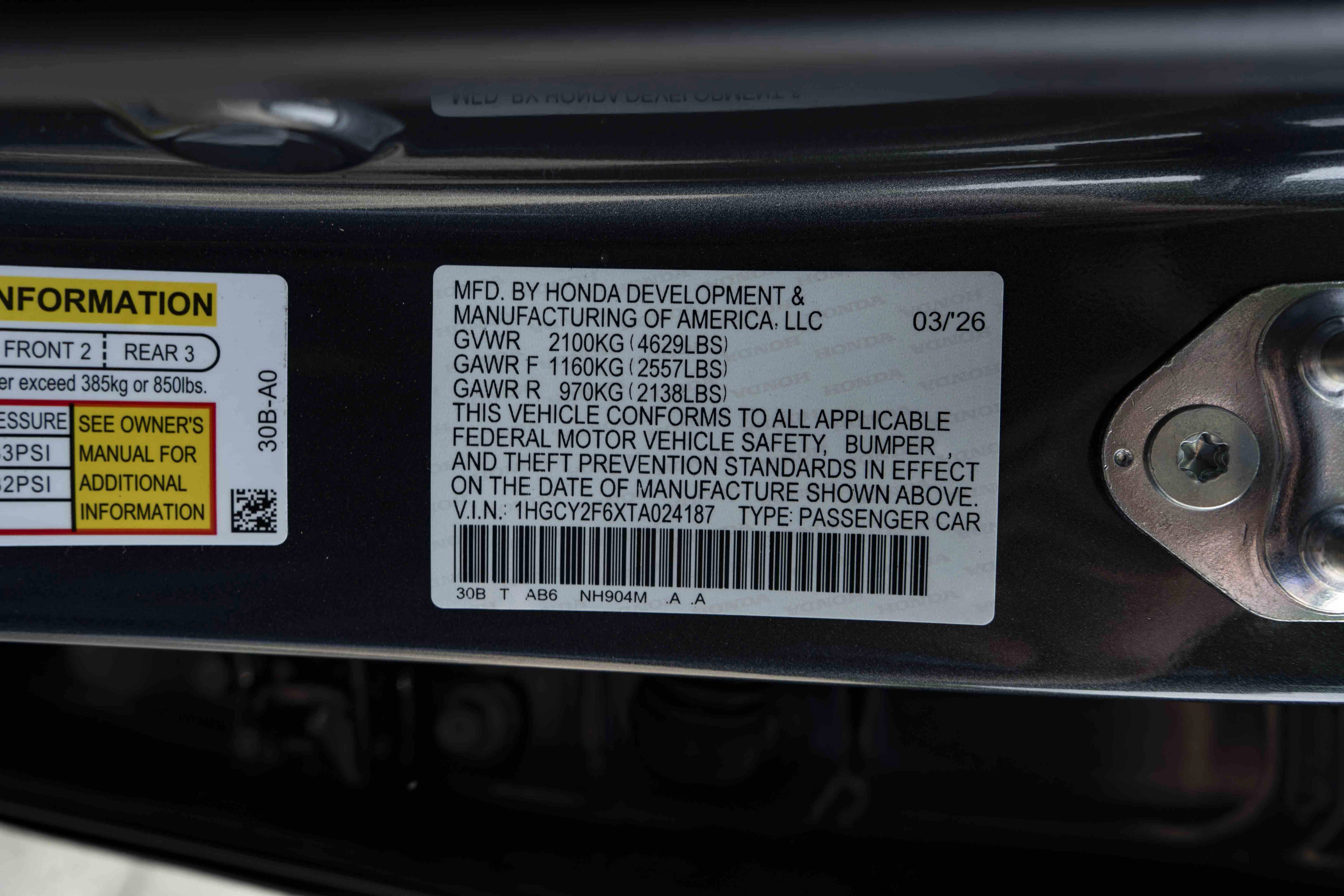 Used 2026 Honda Accord EX-L image 47