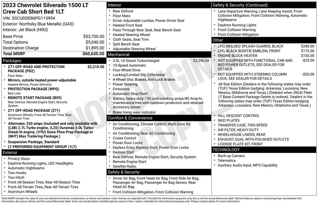 Used 2023 Chevrolet Silverado 1500 LT image 8