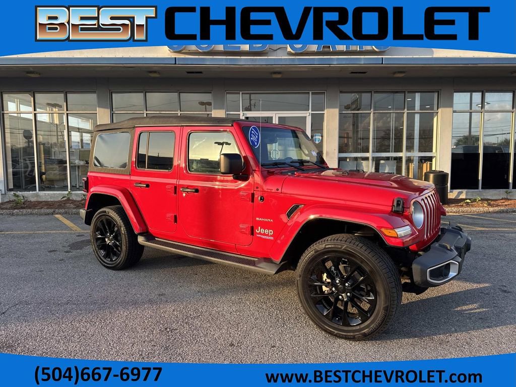 Used 2021 Jeep Wrangler Unlimited Sahara w/ Cold Weather Group