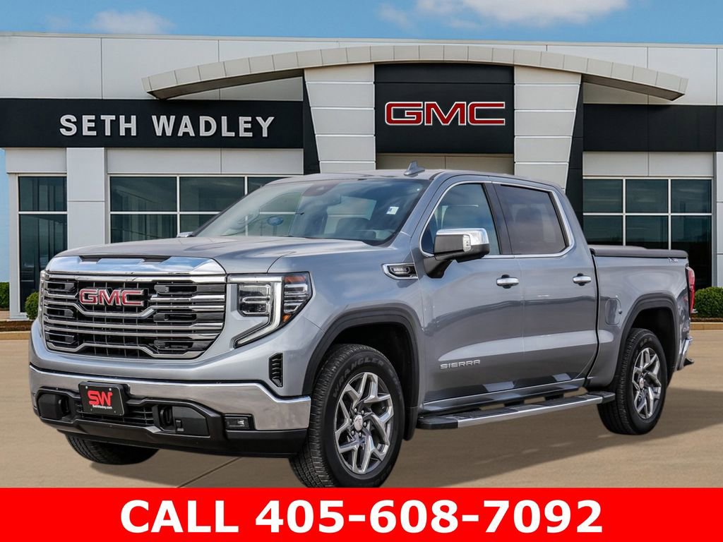 Used 2023 GMC Sierra 1500 SLT w/ SLT Premium Package AWD/4WD image 3