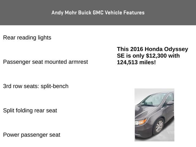 Used 2016 Honda Odyssey SE image 12