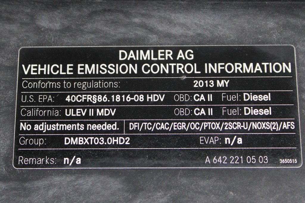 Used 2013 Mercedes-Benz Sprinter 3500 w/ High Idle Fixed Pkg image 43