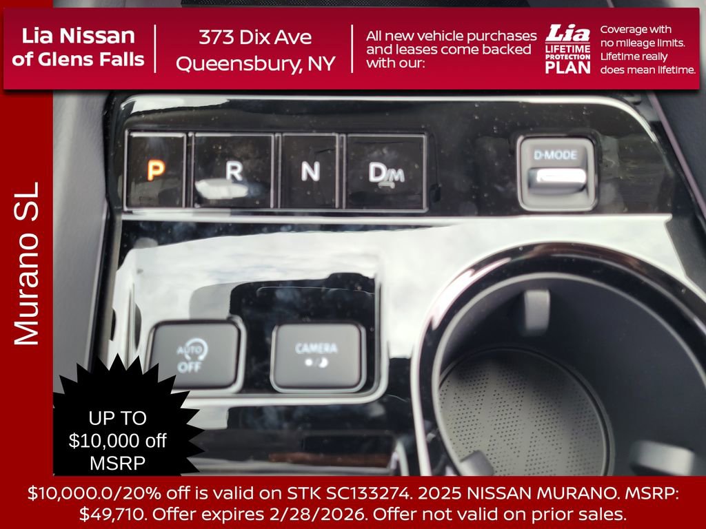 New 2025 Nissan Murano SL w/ Cargo Package image 26