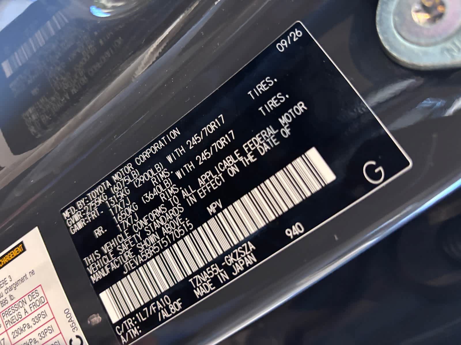 New 2026 Toyota 4Runner SR5 AWD/4WD image 23