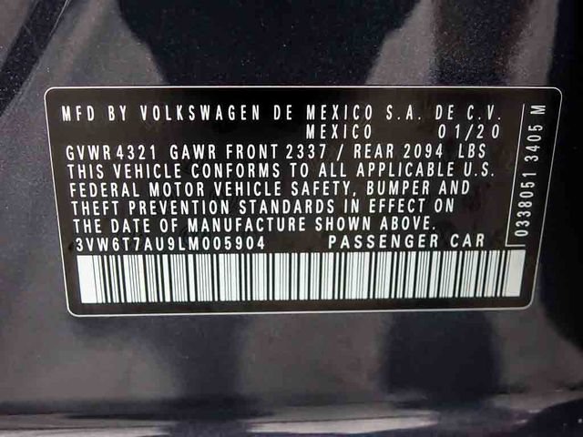 Used 2020 Volkswagen GTI SE FWD image 32
