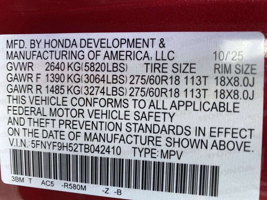 New 2026 Honda Passport TrailSport image 41