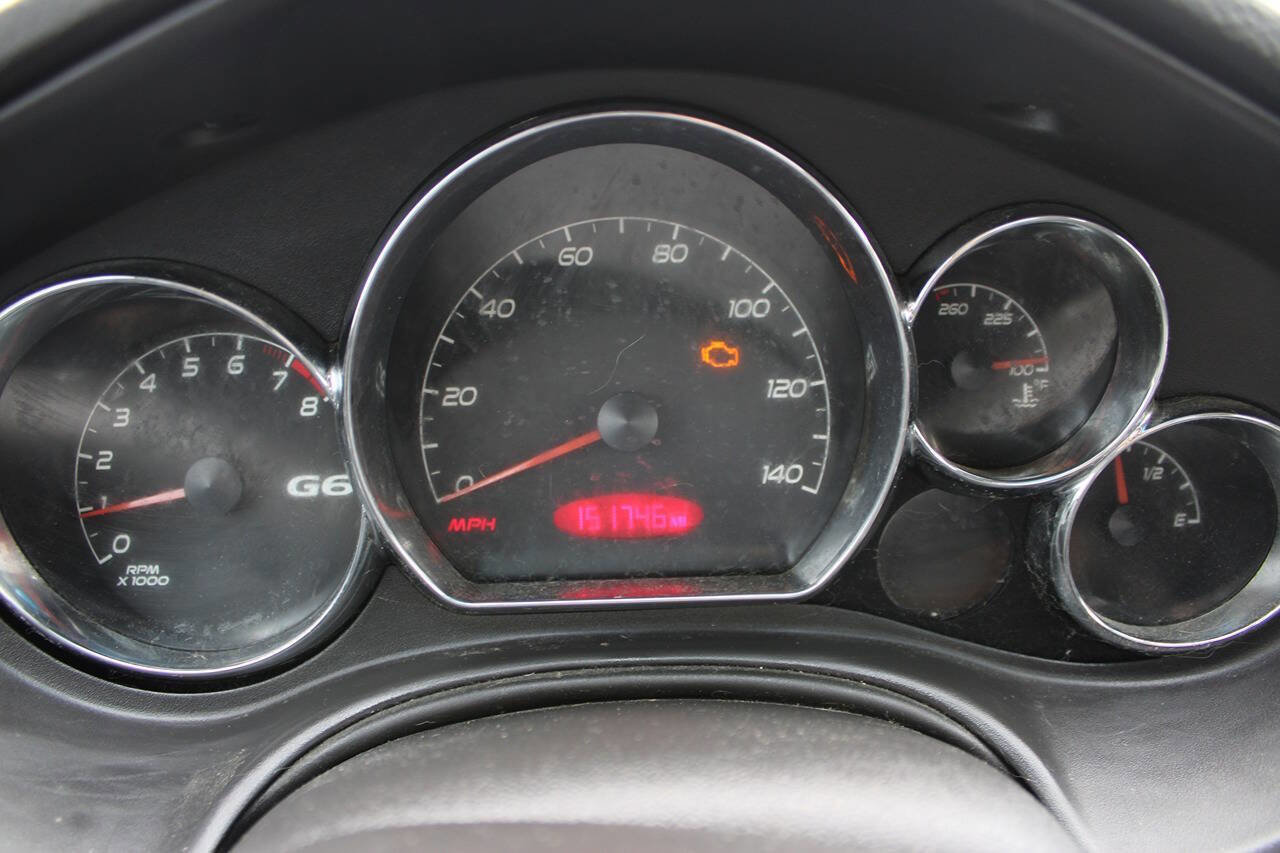Used 2009 Pontiac G6 Sedan w/ Preferred Package FWD image 11
