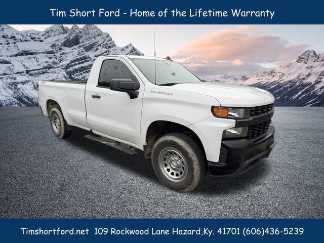 Used 2021 Chevrolet Silverado 1500 W/T w/ WT Value Package AWD/4WD image 1