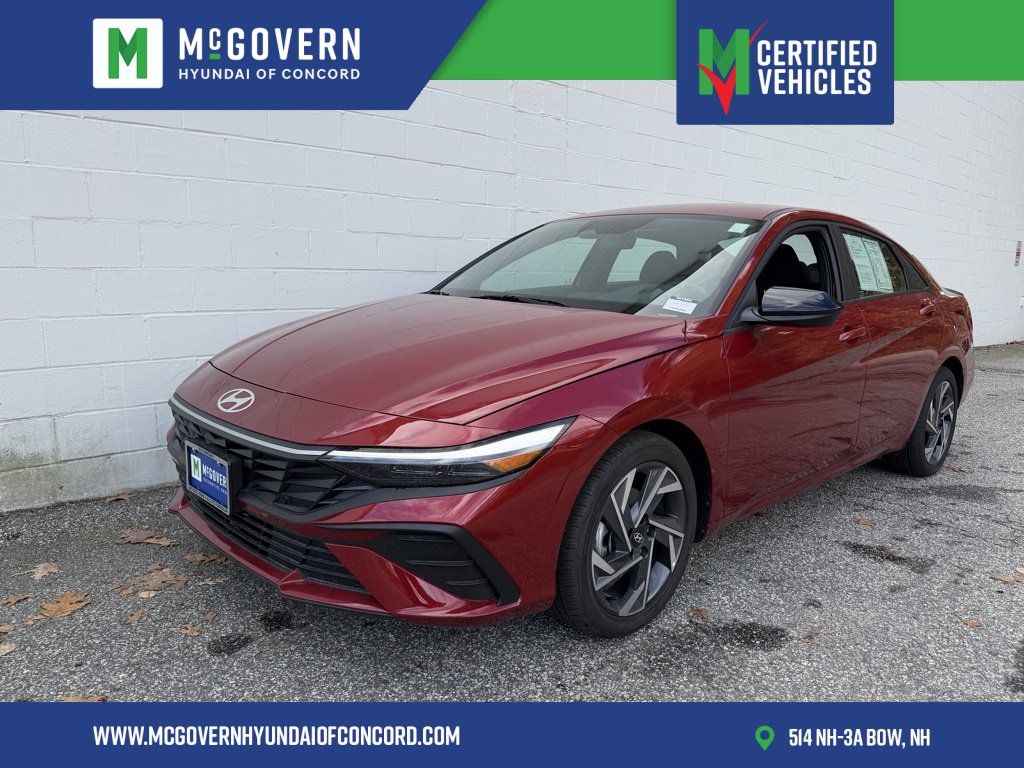 Certified 2025 Hyundai Elantra Sport