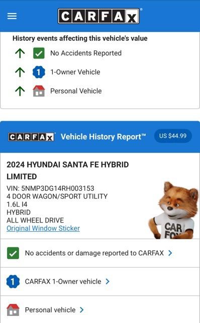 Used 2024 Hyundai Santa Fe Limited image 4