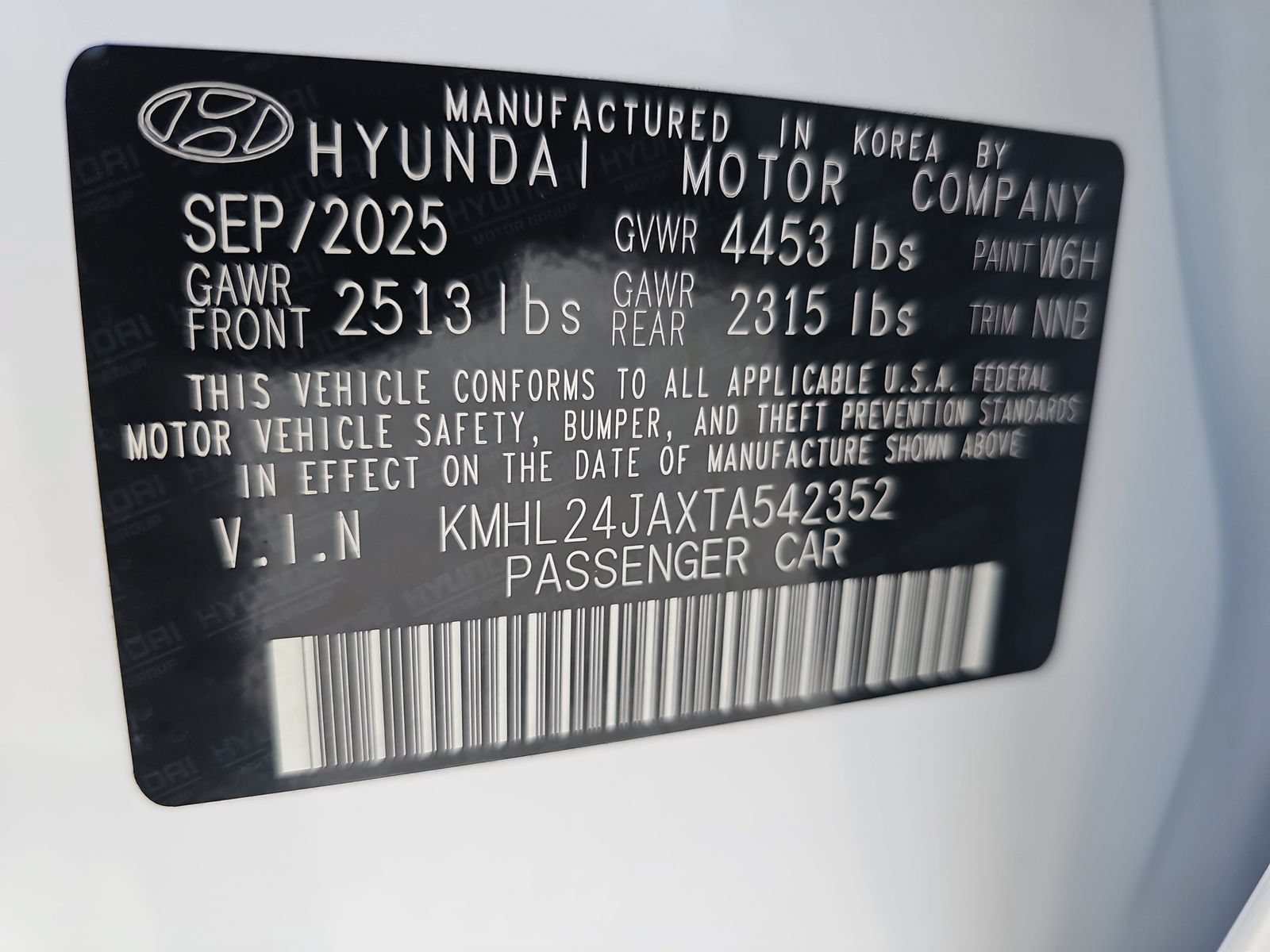 Certified 2026 Hyundai Sonata SE FWD image 40