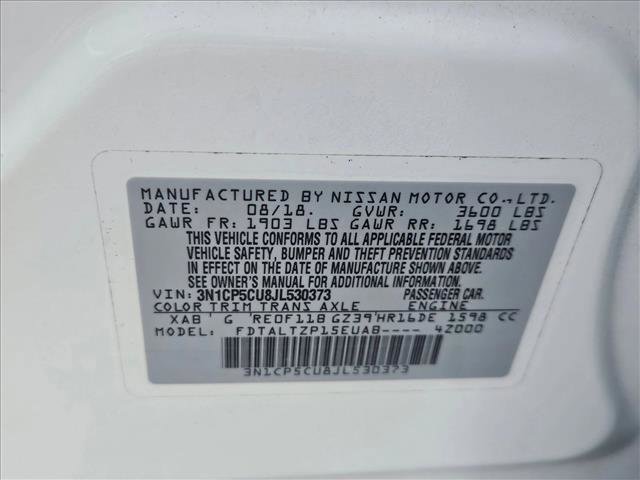 Used 2018 Nissan Kicks SR FWD image 23