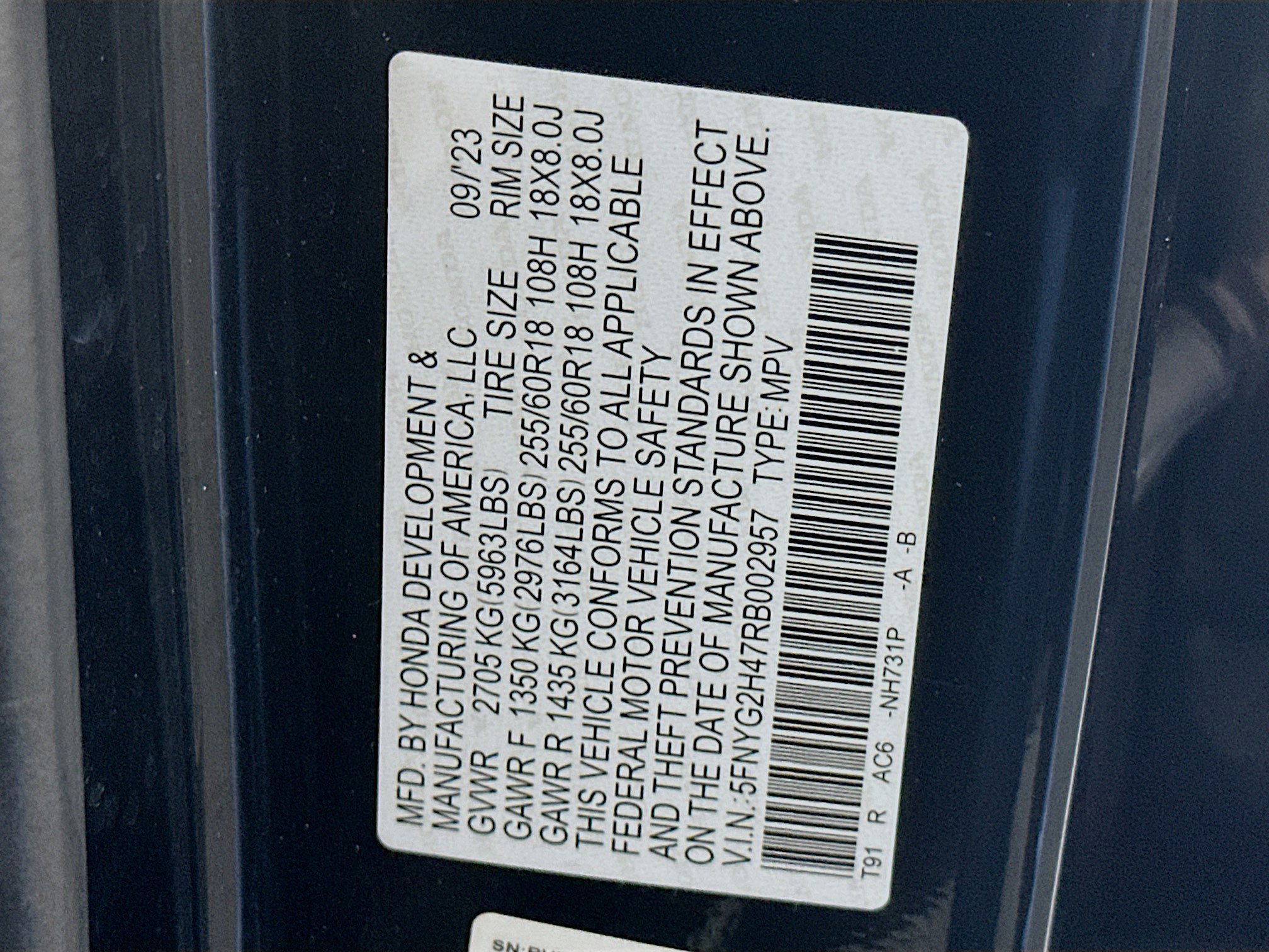 Used 2024 Honda Pilot EX-L image 12