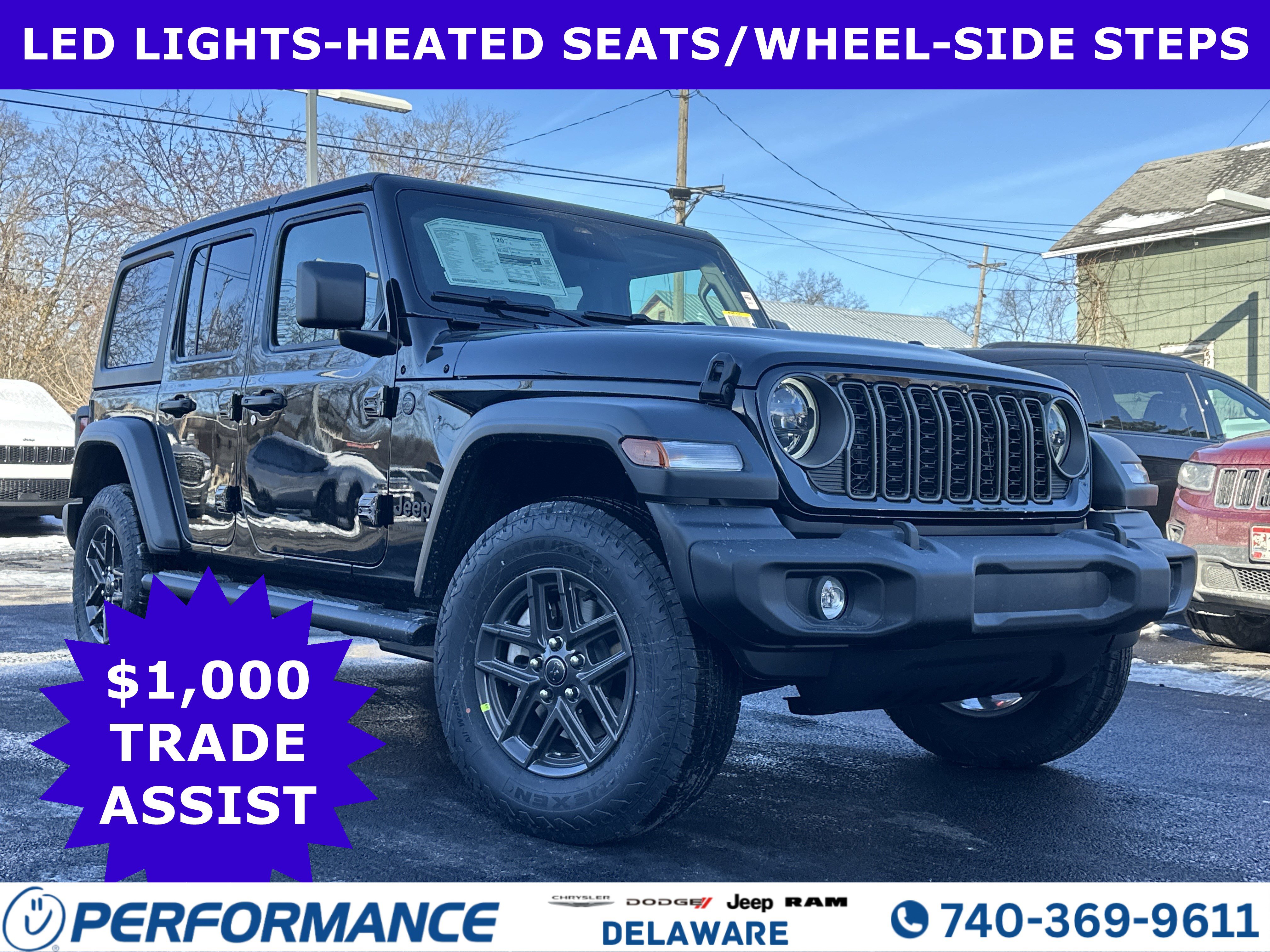 New 2026 Jeep Wrangler Sport S image 1