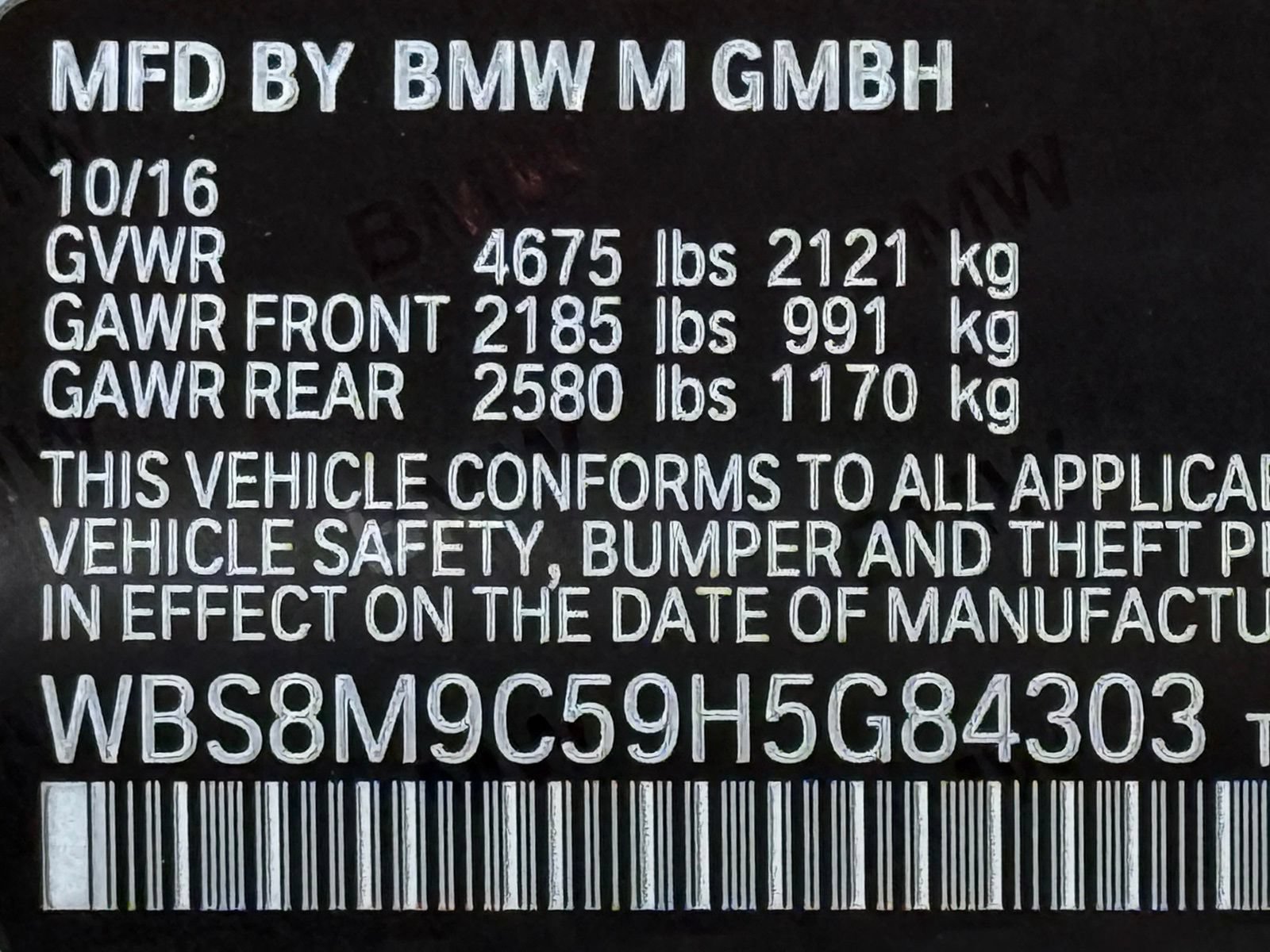 Used 2017 BMW M3 RWD image 50